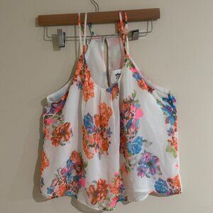[AliceBlue] Floral Top Camis – Size S